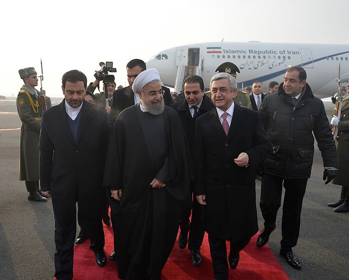 İran prezidenti Xocalı qatili ilə bir arada
