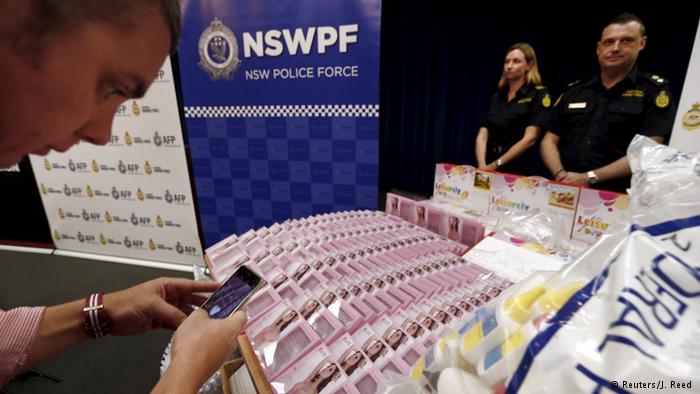 Australia makes record bust of liquid meth hidden in bra inserts