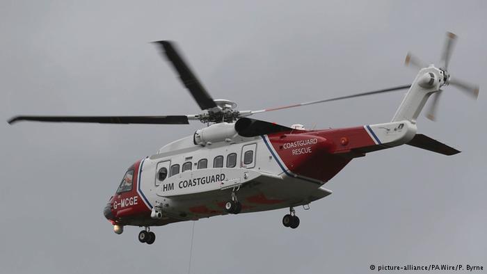 UK coastguard rescues migrants from capsizing inflatable boat off Kent coast