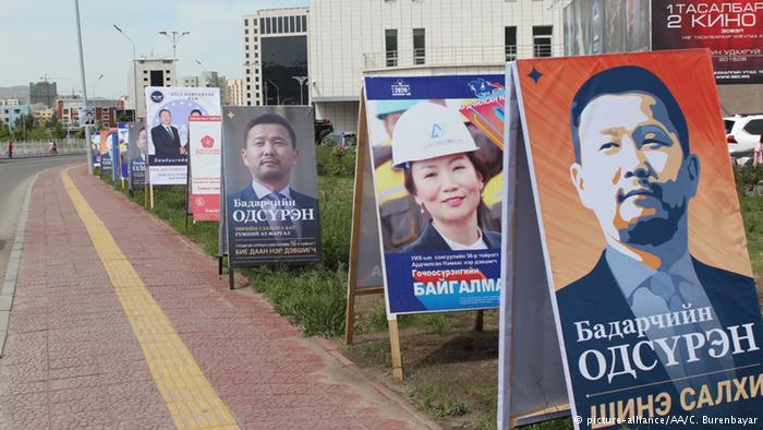 Mongolians go to polls amid gloom of a slumping economy