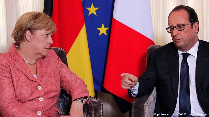 Merkel und Hollande wollen Einigkeit demonstrieren