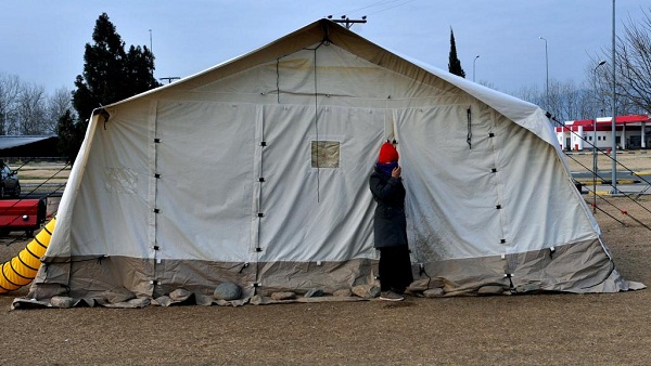 A la frontière Grèce-Macédoine, le camp d’Idomeni rouvre aux migrants