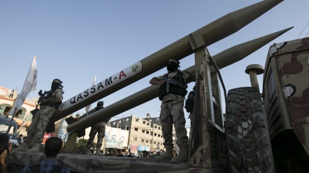 Une roquette s’écrase sur la ville de Sdérot en Israël