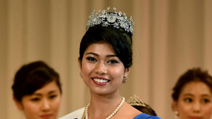 La nouvelle Miss Japon est d`origine indienne et cela ne plaît pas à tout le monde