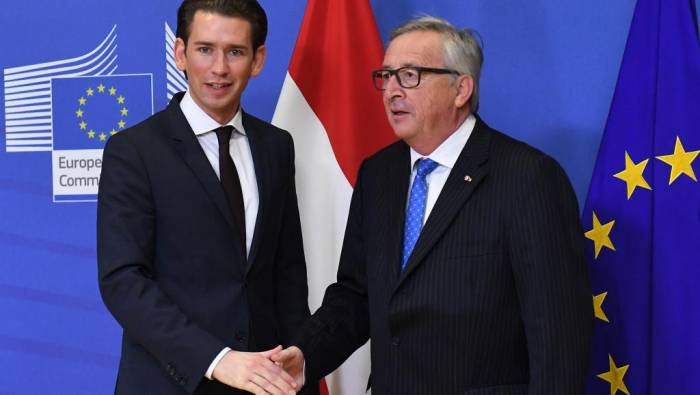 UE/Autriche: Juncker valide la coalition avec l'extrême droite