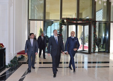 Prezident Qubada `Rixos` otelin açılışında - FOTOLAR