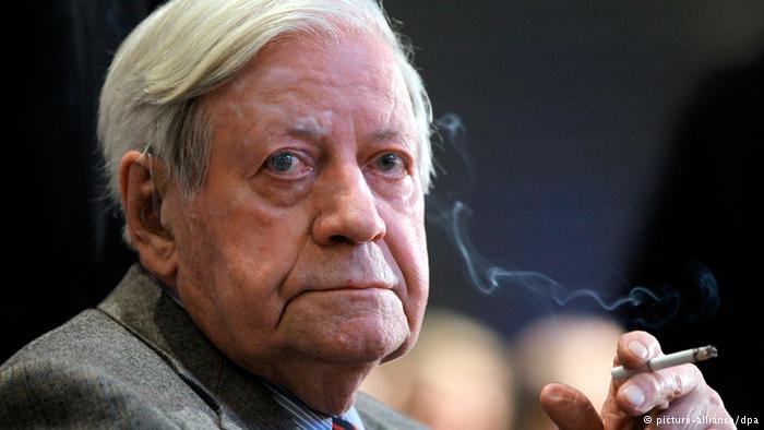 German ex-Chancellor Helmut Schmidt dies at 96