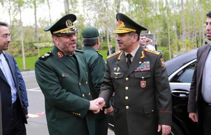 Azerbaijan and Iran discussed expansion of military cooperation