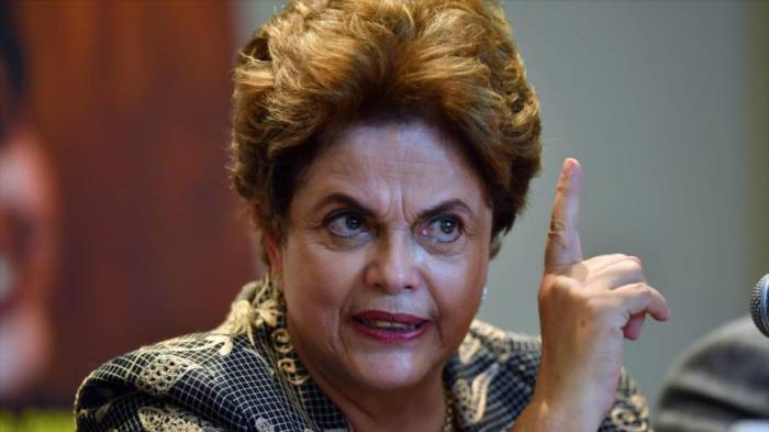 Rousseff pide ‘elecciones directas’ para acabar con crisis en Brasil