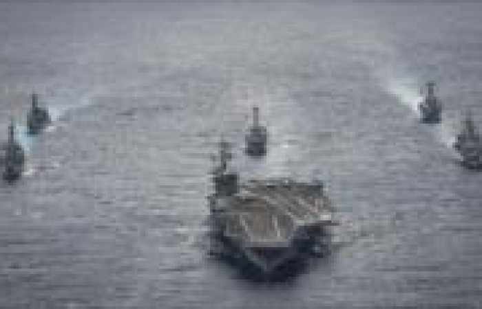 Grupo de ataque del USS Carl Vinson se dirige a península coreana