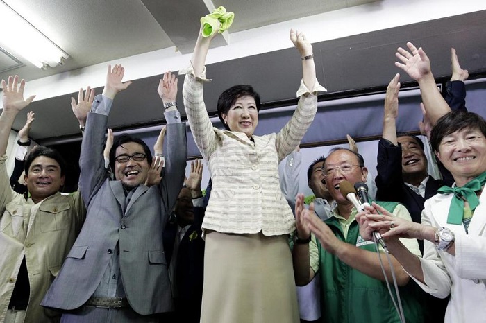 Tokyo elects first female governor