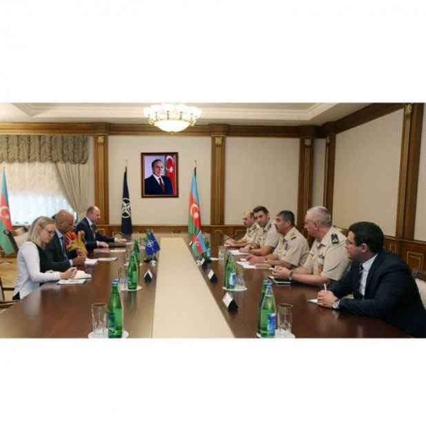 Defense Minister meets with NATO Secretary General’s Special Representative
