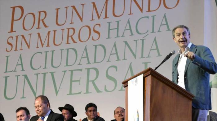 Zapatero rechaza medidas ‘preocupantes’ de Trump sobre Cuba