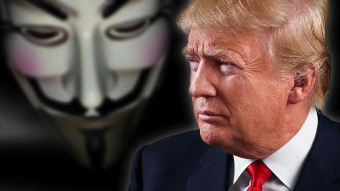Anonymous pide a sus simpatizantes atacar a Trump