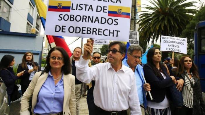 Congreso de Ecuador pide al Gobierno que expulse a Odebrecht