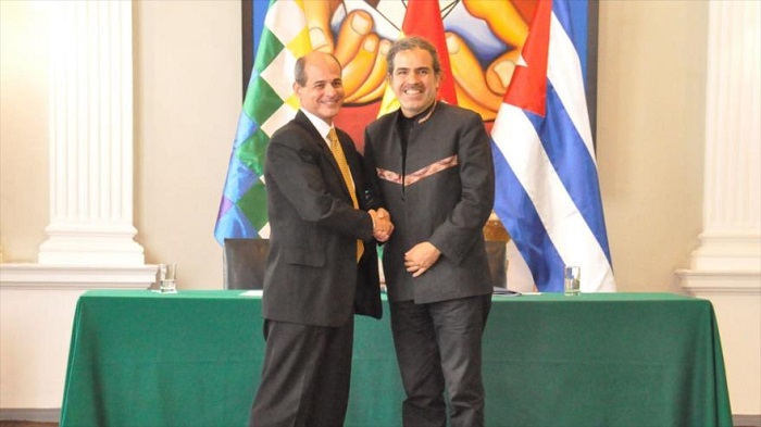 Bolivia y Cuba llaman al mundo a rechazar el bloqueo de EEUU