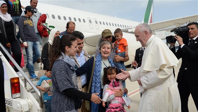 Pape François : "Aidez les migrants syriens !"