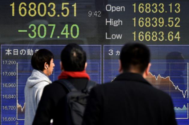 Les Bourses asiatiques dévissent à nouveau, comme le pétrole