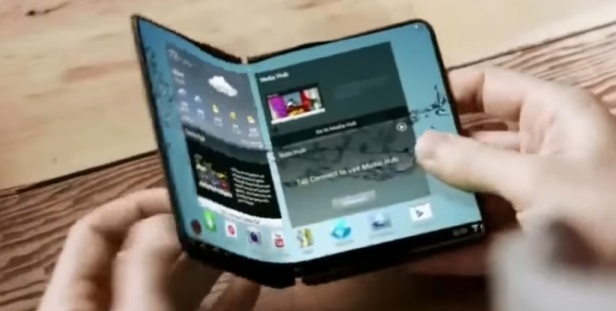 Samsung devrait produire des smartphones à écran pliable d`ici fin 2017