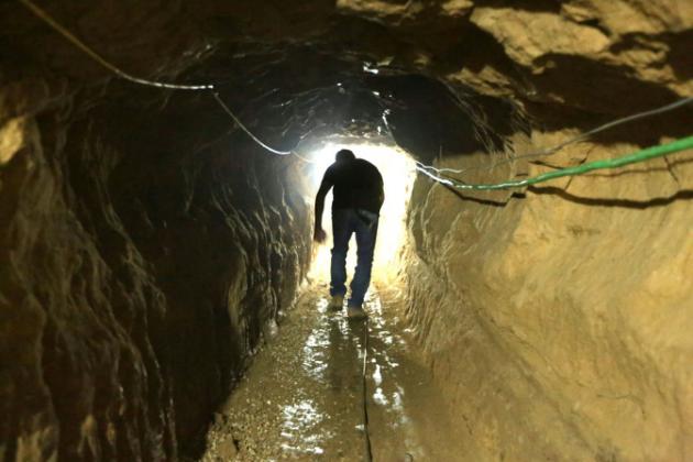 Gaza: 7 membres du Hamas tués dans l`effondrement d`un tunnel