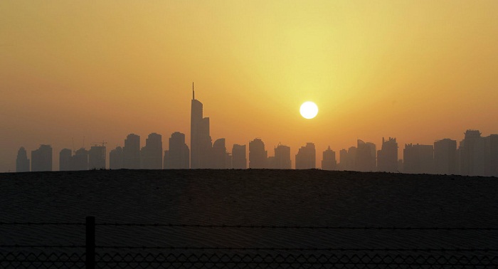 Two Skyscrapers on Fire in Northeastern UAE