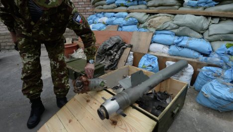 Donetskdə kasset bombalardan istifadə edilib