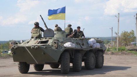 Ukraynada 13 hərbçi öldürülüb