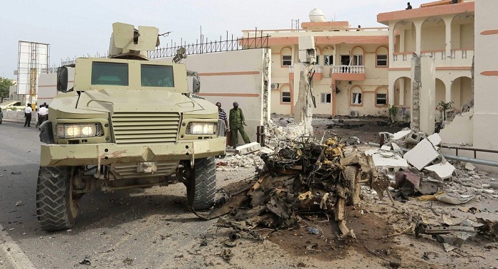 Al-Shabaab militants claim responsibility for Somali hotel attack