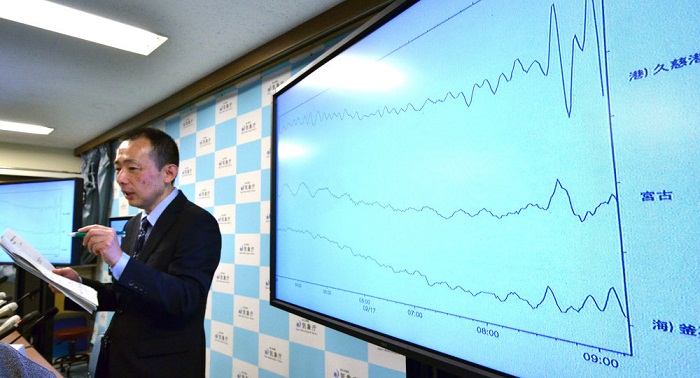 Magnitude 5.2 quake strikes off Japan