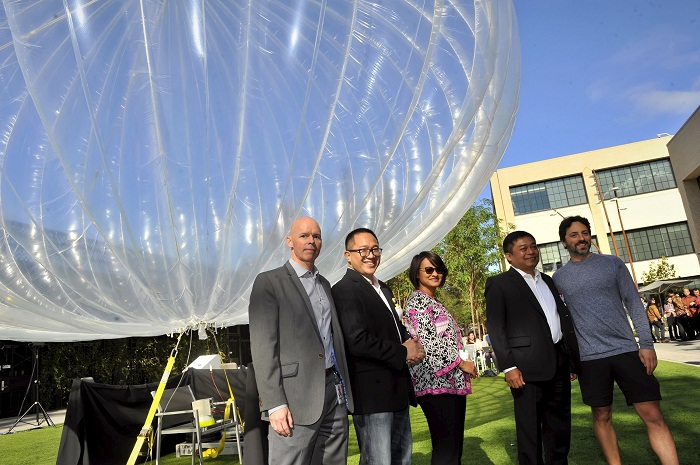 Google lancera 300 ballons dans la stratosphère pour un accès Internet VIDEO
