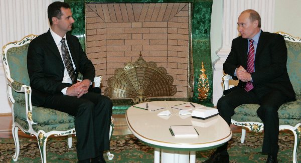 Syria`s Assad Met Putin in Moscow for Talks 