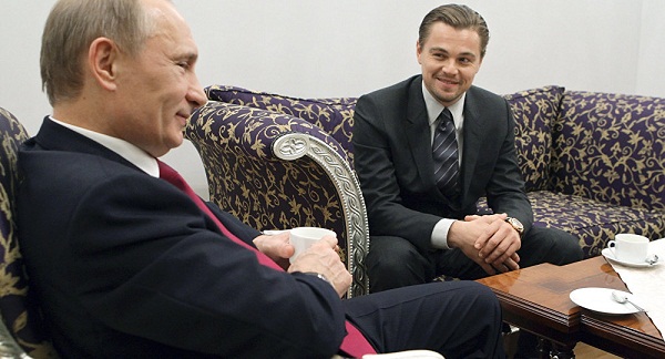Leonardo DiCaprio se voit déjà en Vladimir Poutine
