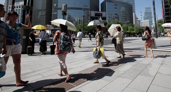 Heat wave in Japan kills 5, results in hospitalization of 5,440 within week