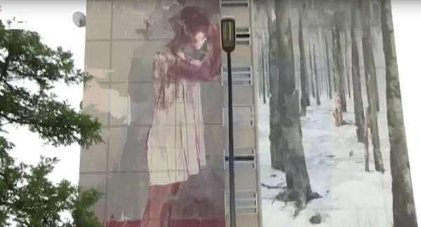 Une peinture murale à Berlin fait scandale