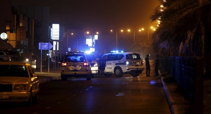 Bahrain police block village after officer killed in bomb attack 
