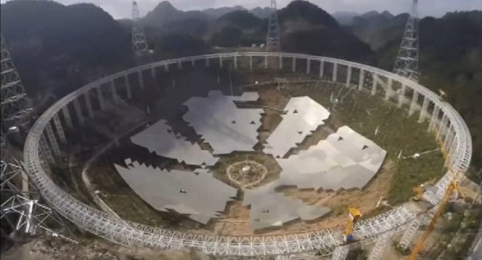 Chine: l`assemblage du plus grand télescope du monde tire à sa fin