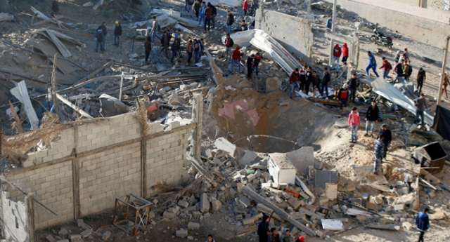 مقتل فلسطينيين اثنين في ضربة جوية على غزة والجيش الإسرائيلي ينفي