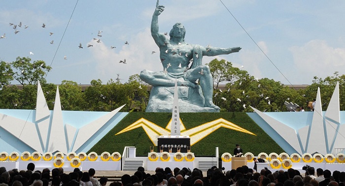 Nagasaki commemorates 71st anniversary of nuclear bombing with minute of silence 