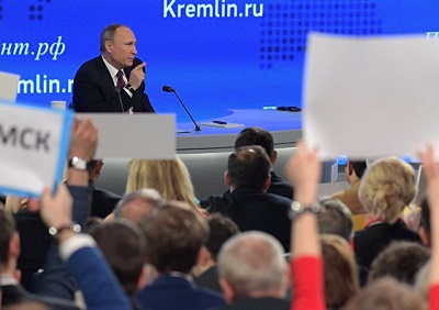 Douzième conférence de presse de Vladimir Poutine - VIDEO, Mise  à jour