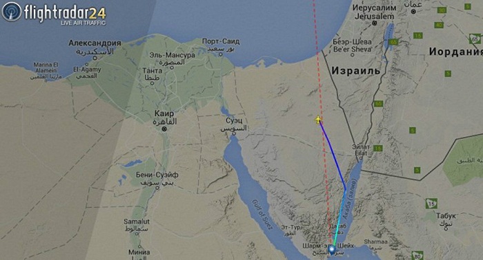 Russian Airliner Goes Off Radar Over Egypt