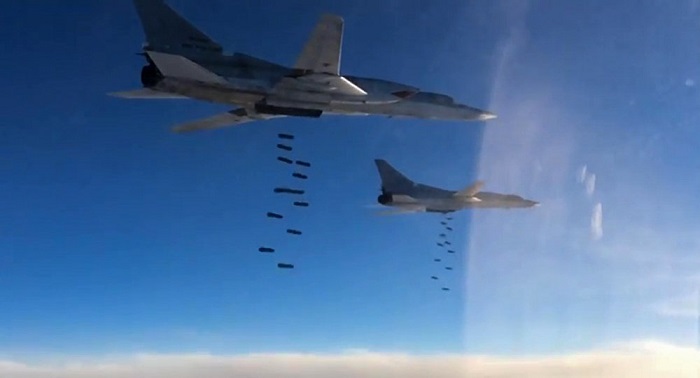 Six Russian Tu-22M3 bombers attack Daesh positions near Raqqa