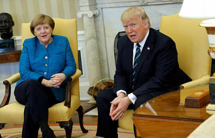Trump aurait présenté une facture de USD 375 milliards à Angela Merkel