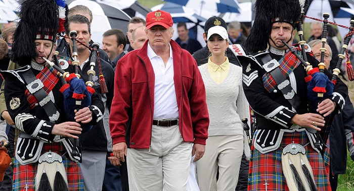 Scots dump Donald: `Scotland `gainst Trump` launched ahead of visit