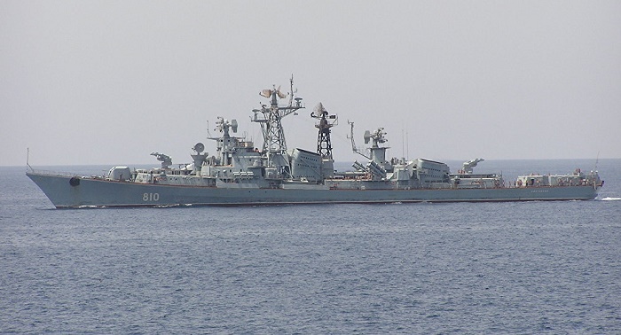 Russian Frigate uses firearms to prevent collision with Turkish vessel