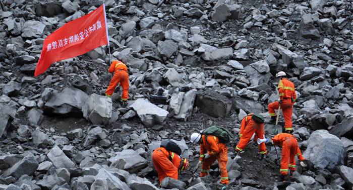 Chine: au moins 30 morts dans deux glissements de terrain