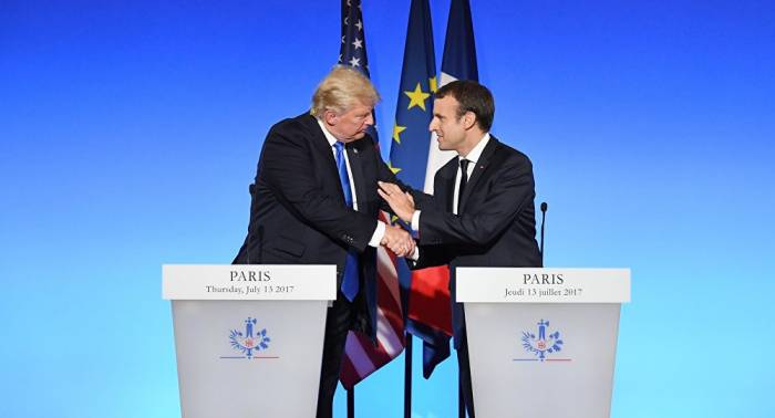 Las Vegas-Marseille: échange de condoléances entre Trump et Macron