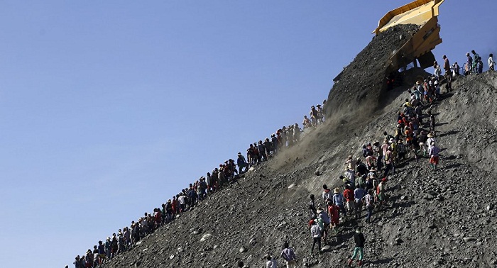 Some 50 people missing after landslide in Myanmar