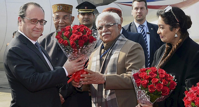 French President Begins 3-Day India Visit