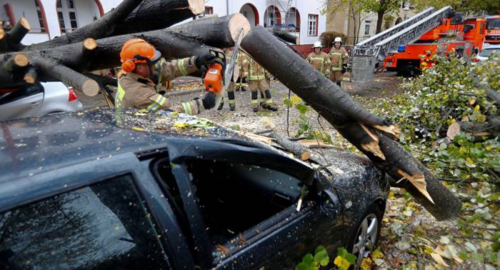 L'Europe centrale victime de la tempête Herwart: le nombre de victimes augmente