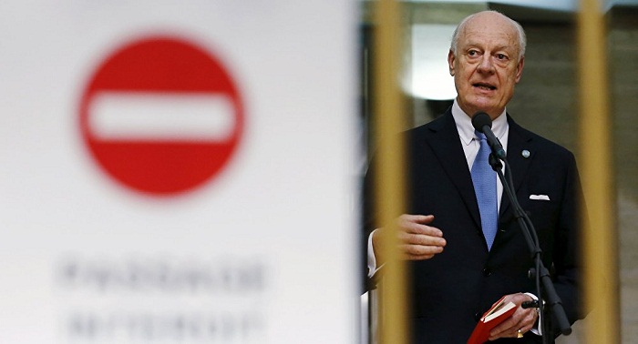 Syria talks in Geneva `on pause` until Feb. 25 - De Mistura